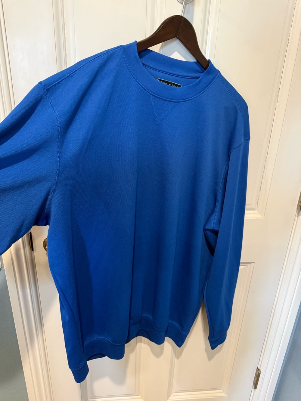 Blue Men's Pebble Beach Crewneck Sweater - sz XL